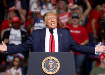 Trump stokes culture wars, but low turnout mars Tulsa campaign rally