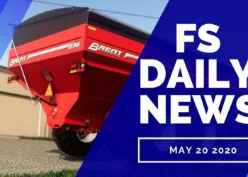 HUGE GRAIN AUGER, SANDY BAY, PLUS GRAPES | FS DAILY NEWS | Farming Simulator 19