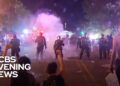 Police and protesters clash amid unrest across America