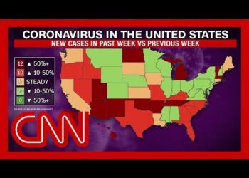 New virus cases on the rise in almost half of US states