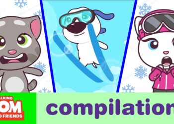 WACKY SPORTS – Talking Tom and Friends Minis Cartoon Compilation (21 Minutes)