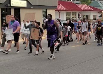 Monday protest smaller but marchers dedicated to cause – News – Boonville Daily News – Boonville, MO