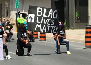 On the peaceful #BLM demonstration in Cornwall