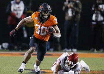 Oklahoma State RB Chuba Hubbard says foot ‘still on the gas’ after apology video with Mike Gundy