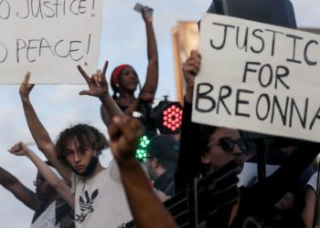 Voices of protest, crying for change, ring across the U.S. and beyond