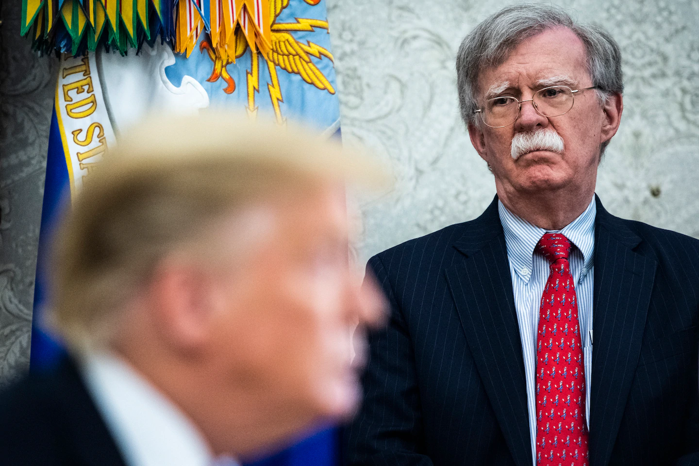 John Bolton’s been a political brawler for decades, but his rumble with Donald Trump is extreme — even for him.