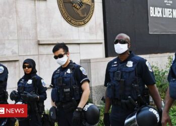 George Floyd death: What US police officers think of protests