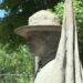 Protesters rally near controversial Civil War statue in Allendale Twp.