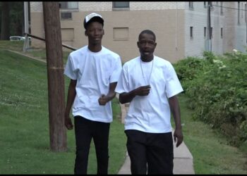 Father and son having different talks after killings, protests