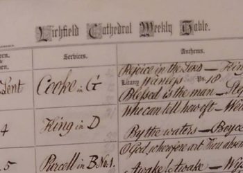 People invited to join project examining 170 years of music at Lichfield Cathedral