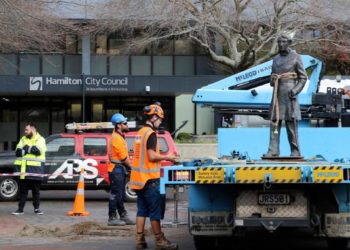 New Zealand City Removes Statue of Its ‘Murderous’ Namesake | World News