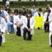 Healthcare workers hold ‘White Coats for Black Lives’ rally