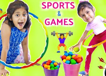 Kids Play SPORTS and GAMES to be STRONG | ToyStars