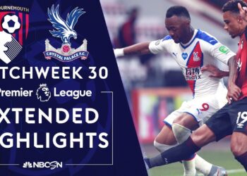 Bournemouth v. Crystal Palace | PREMIER LEAGUE HIGHLIGHTS | 6/20/2020 | NBC Sports