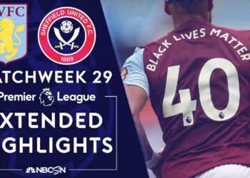 Aston Villa v. Sheffield United | PREMIER LEAGUE HIGHLIGHTS | 6/17/2020 | NBC Sports