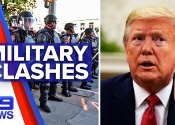 Trump clash with Pentagon officials over military use | Nine News Australia