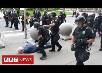 New anger in United States over video of police violence – BBC News