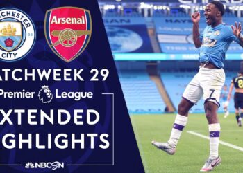 Manchester City v. Arsenal | PREMIER LEAGUE HIGHLIGHTS | 6/17/2020 | NBC Sports