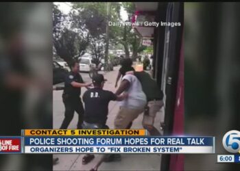 Police shooting forum hopes for real talk
