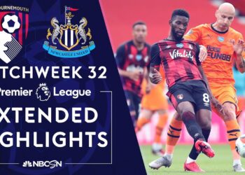Bournemouth v. Newcastle | PREMIER LEAGUE HIGHLIGHTS | 7/1/2020 | NBC Sports