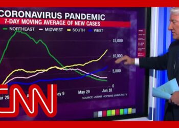 Covid data shows dangerous trend in US South