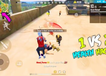 Solo vs Duo Amazing Gameplay | Is He Health Hacker Or What ? Garena Free Fire | P.K. GAMERS