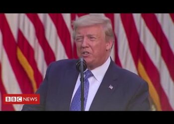 President Trump widely condemned over handling of US protests – BBC News