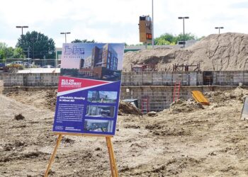 Breaking ground for Blu on Broadway | News, Sports, Jobs