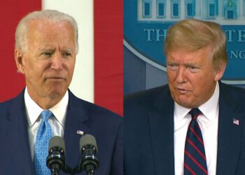 Donald Trump’s effort to paint Joe Biden as mentally unfit becomes a gamble