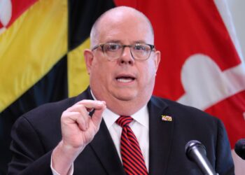 Gov. Larry Hogan says Trump left governors to fight alone on pandemic