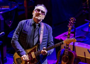 Elvis Costello Pump It Up Soundwaves print benefits Stax Music Academy