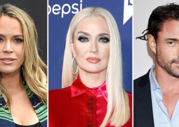 Teddi, Erika Jayne Confront Denise Richards’ Husband Aaron on ‘RHOBH’