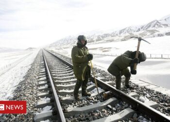 India and China race to build along a disputed frontier