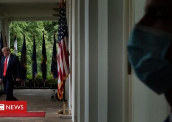 Coronavirus: The week when everything changed for Trump