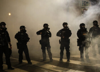 Terrorism Analysts Warn Protest Violence Could Spiral Into ‘Street War’ : NPR