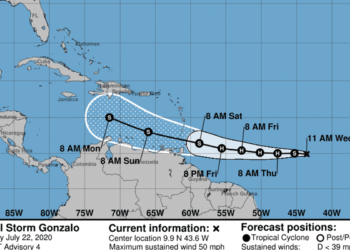 Tropical storm likely to become Atlantic hurricane