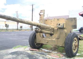 Stolen World War II-era cannon recovered in storage unit miles away in northeast San Antonio