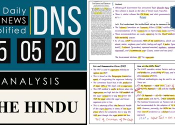 THE HINDU Analysis, 25 May 2020 (Daily News Analysis for UPSC) – DNS