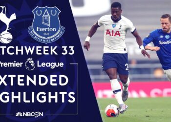 Tottenham v. Everton | PREMIER LEAGUE HIGHLIGHTS | 7/6/2020 | NBC Sports