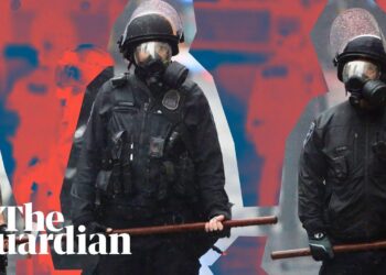 How US police have responded with violence to protests against police brutality