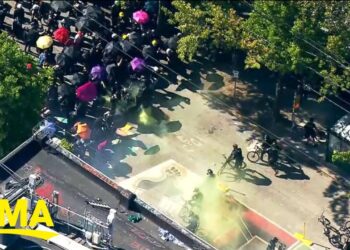 1 person killed during a violent night of protests l GMA