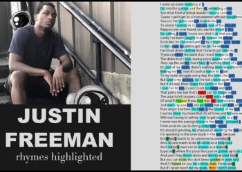 Justin Freeman on Real Talk – Lyrics, Rhymes Highlighted (084)