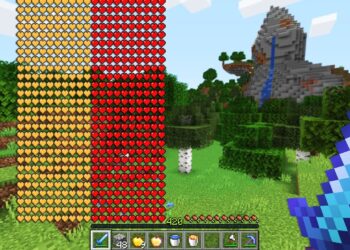 Minecraft UHC but I start with infinite health..