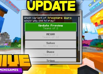 The Best Treasure Wars Update! Minecraft Hive