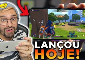 LANÇOU HOJE NOVO JOGO BATTLE ROYALE PRA CELULAR!! Omega Legends