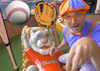 Blippi at the Baseball Stadium | Sports and Outdoor Activities for Kids