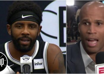 Kyrie Irving protecting Kevin Durant is 'Real Talk' according to Richard Jefferson | The Jump