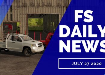 FS DAILY NEWS!!! TLX 2020, Hesston Baler, Plus Siid Modding | Farming Simulator 19