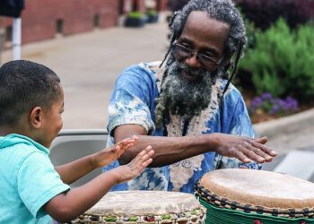 LR Drum Circle’s beat goes on, and public is welcome
