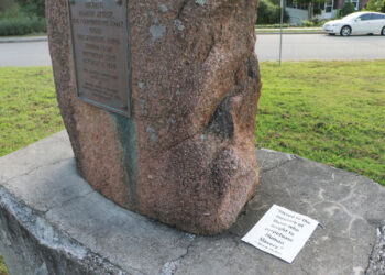 Groups advocate for removal of Civil War marker in JC